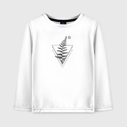 Детский лонгслив Папоротник Номер Два