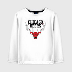 Детский лонгслив Chicago deers
