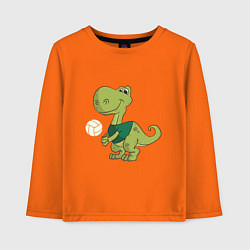 Детский лонгслив Volleyball Dinosaur