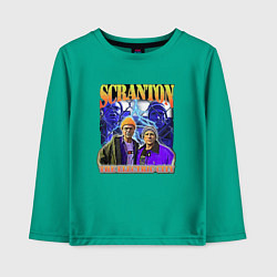 Детский лонгслив Scranton electric city
