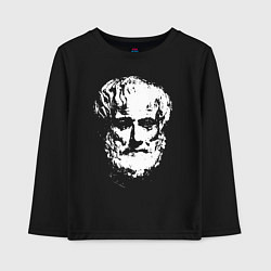Детский лонгслив Аристотель портрет