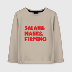 Детский лонгслив Salah - Mane - Firmino