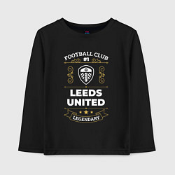 Детский лонгслив Leeds United FC 1