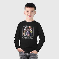 Лонгслив хлопковый детский Оверлорд Overlord, цвет: черный — фото 2