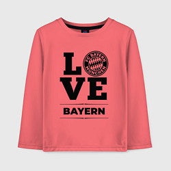 Детский лонгслив Bayern Love Классика
