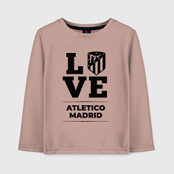 Детский лонгслив Atletico Madrid Love Классика