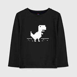 Детский лонгслив Chrome t-rex