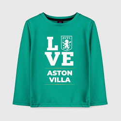 Детский лонгслив Aston Villa Love Classic