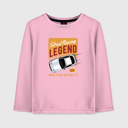 Детский лонгслив Legend Car