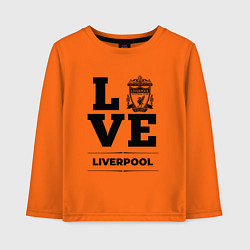 Детский лонгслив Liverpool Love Классика