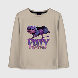 Лонгслив хлопковый детский POPPY PLAYTIME PJ Pug-a-Pillar, цвет: миндальный