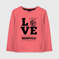 Детский лонгслив Benfica Love Классика