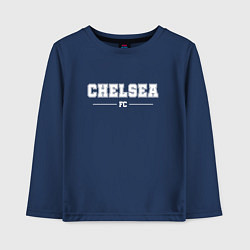 Детский лонгслив Chelsea Football Club Классика