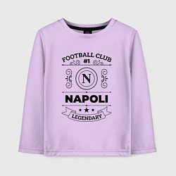 Детский лонгслив Napoli: Football Club Number 1 Legendary