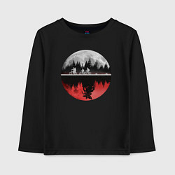 Детский лонгслив Stranger Things Moon