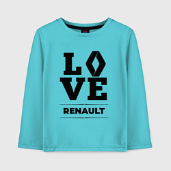 Детский лонгслив Renault Love Classic