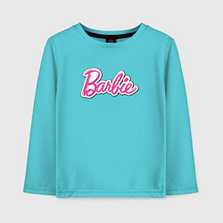 Детский лонгслив Barbie logo