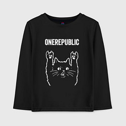 Детский лонгслив OneRepublic Рок кот One Republic