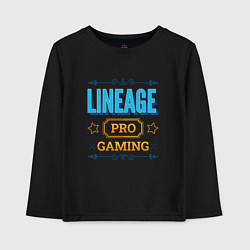 Детский лонгслив Игра Lineage PRO Gaming