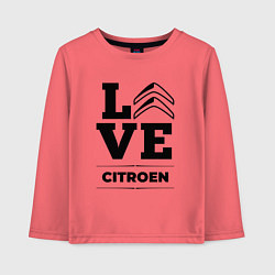 Детский лонгслив Citroen Love Classic