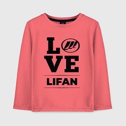 Детский лонгслив Lifan Love Classic