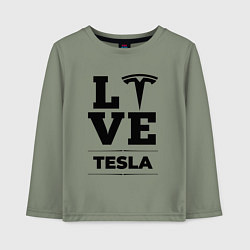 Детский лонгслив Tesla Love Classic