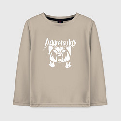 Детский лонгслив Аггретсуко арт