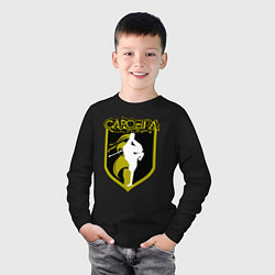 Лонгслив хлопковый детский Capoeira - Galera, цвет: черный — фото 2