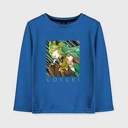 Лонгслив хлопковый детский Коллеи Стажёр Лесного дозора, цвет: синий
