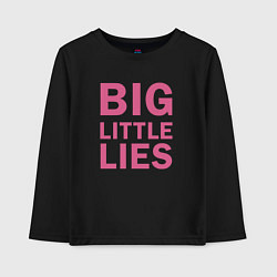 Детский лонгслив Big Little Lies logo