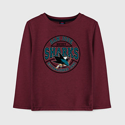 Детский лонгслив San Jose Sharks