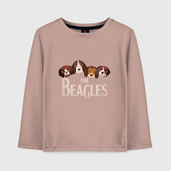 Детский лонгслив The Beagles