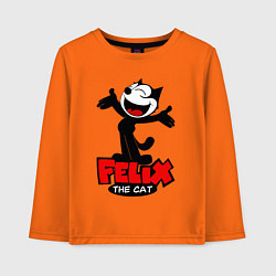 Детский лонгслив Happy Cat Felix