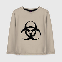 Детский лонгслив Biological hazard