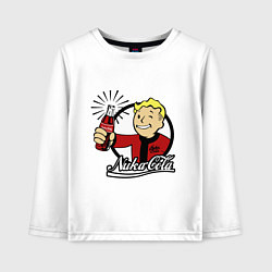 Детский лонгслив Vault boy - nuka cola