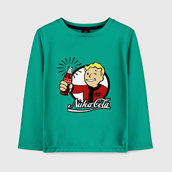 Детский лонгслив Vault boy - nuka cola