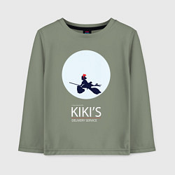 Лонгслив хлопковый детский Ghibli - Kikis delivery service, цвет: авокадо