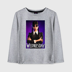 Детский лонгслив Wednesday