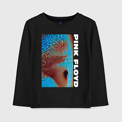 Лонгслив хлопковый детский Pink Floyd Meddle, цвет: черный