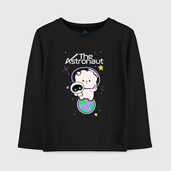 Лонгслив хлопковый детский The Astronaut - Jin, цвет: черный