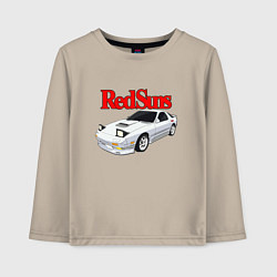 Детский лонгслив Red Suns