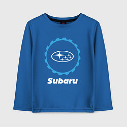 Детский лонгслив Subaru в стиле Top Gear