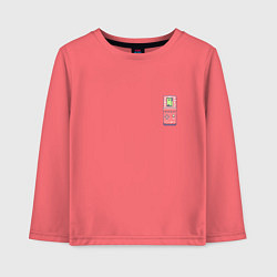 Детский лонгслив Игровая приставка Тетрис - мини