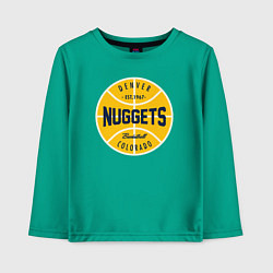 Детский лонгслив Denver Nuggets 1967