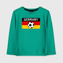 Детский лонгслив Football Germany