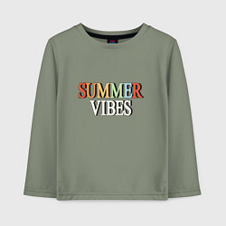 Детский лонгслив Summer Vibes