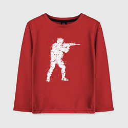 Детский лонгслив Soldier counter strike
