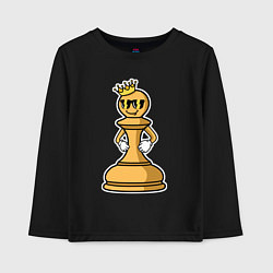 Детский лонгслив Шахматная пешка InChess