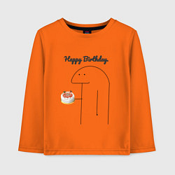 Детский лонгслив Happy Birthday Party