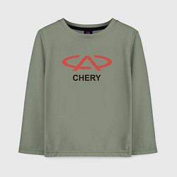 Детский лонгслив Chery Logo